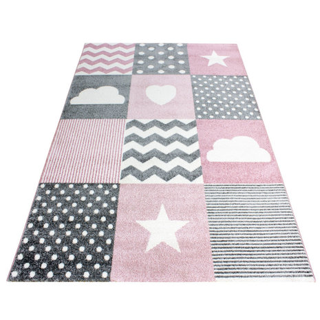 Kinderkamer tapijt Child 620/AY Pink
